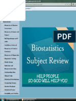 Biostatistics Book Review 1 1