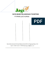 Data Base Pelanggan Ticketing