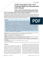 Koslowski (2009)- Genetic Variants of Wnt Transcription Factor TCF-4 (TCF7L2) Putative Promoter Region Are Associated With Small Intestinal Crohn's Disease