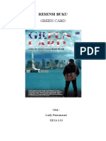 RESENSI BUKU Green Card