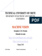 Introduction to Machine Vision