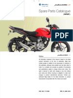 Manual de Partes Pulsar 135 LS (Inglés)