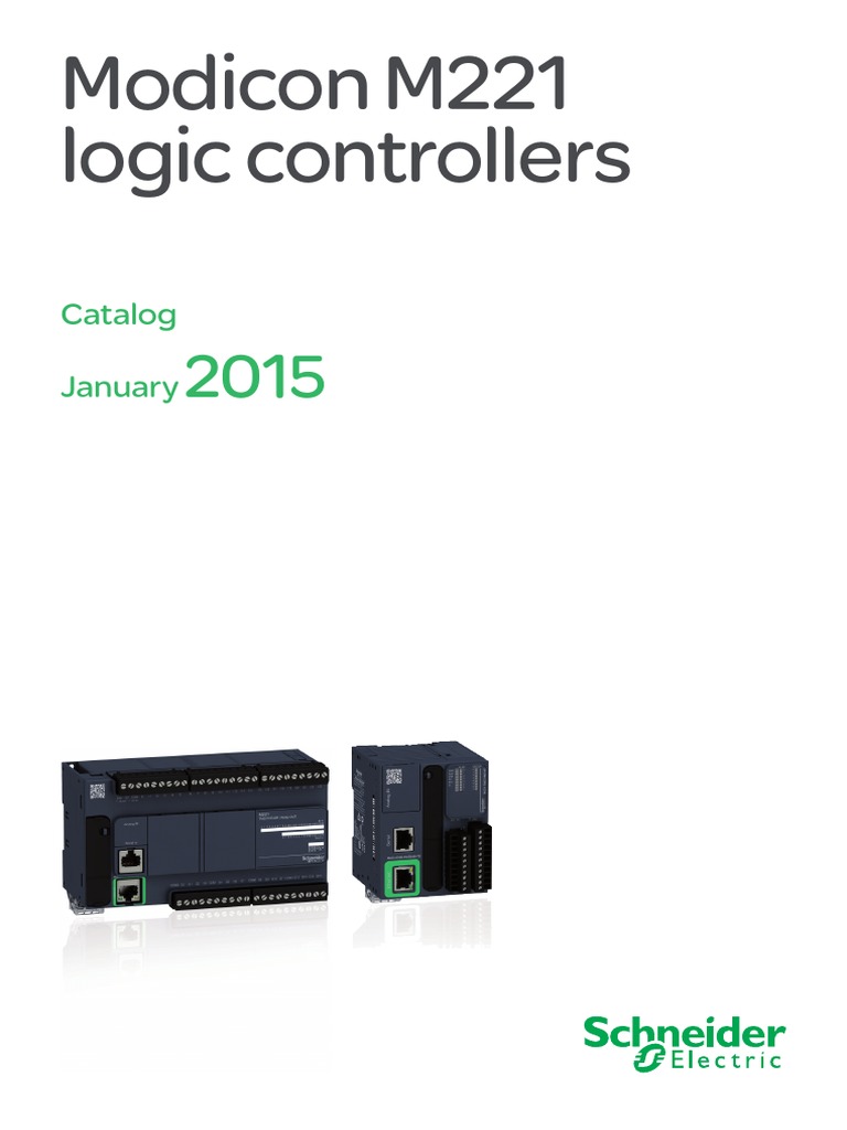Modicon - M221 - Eng CATALOG 2015 | PDF | Embedded System | Modem