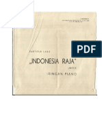 Indonesia Raya For Piano