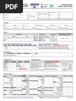Medical Check Up Form | PDF | Physical Examination | Health Sciences