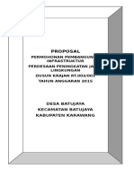 Proposal Bantuan Dana