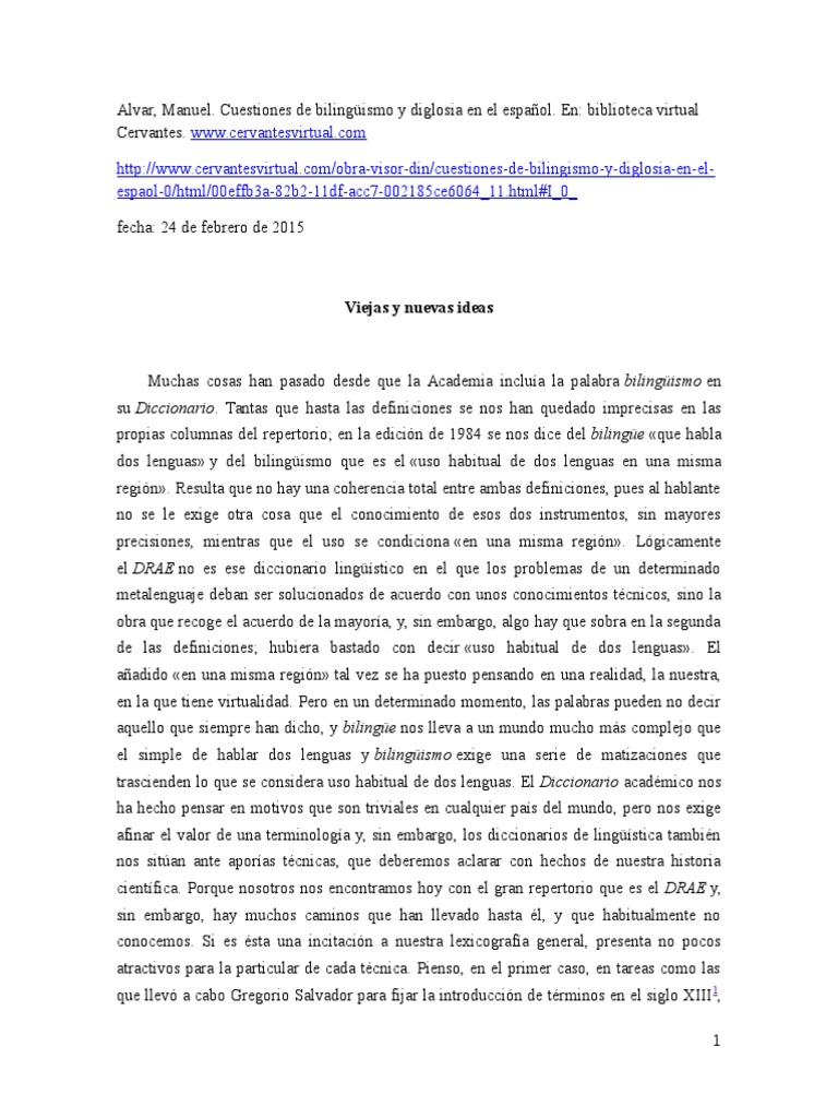Introduccion A La Linguistica Española Alvar Pdf