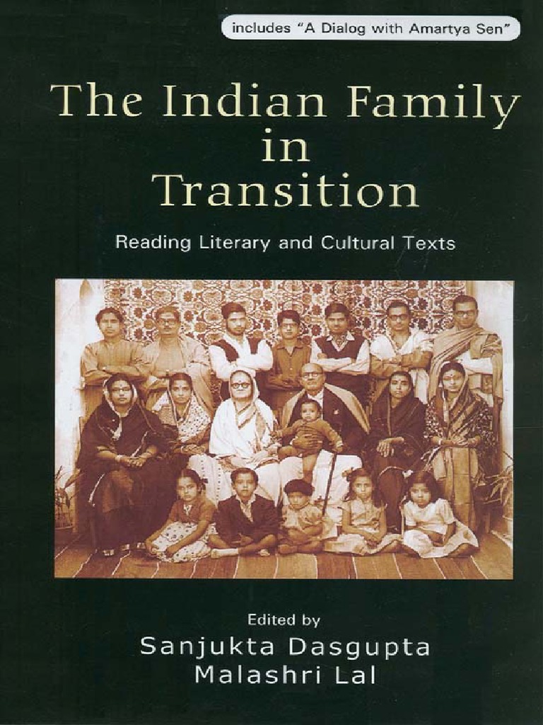 The Indian Family in Transition Reading Literary and Cultural Texts PDF Family Marriage picture