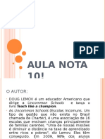 Doug Lemov - Aula Nota 10