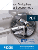Electron Multipliers For Mass Spectrometry: Chromatography Products