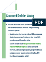 10 Structured Decision Making (PrOACT+) (Compatibility Mode)
