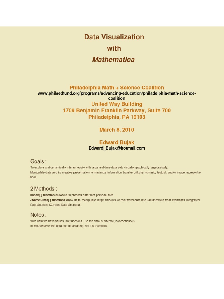 Data Visualization With Mathematica - No 3D Rasterization | PDF | 3 D ...