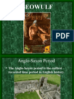 BEOWULF and ANGLO SAXON Powerpoint