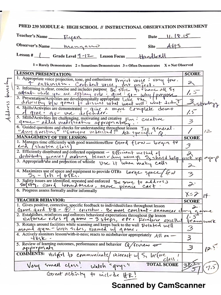 CamScanner Scanned Document Overview | PDF