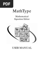 MathType User Manual