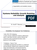 Systems Reliability Growth Modeling