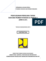 KAK Penyusunan Rencana Tapak Dan DED Rusus 15-27