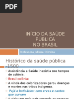 Início da Saúde Pública no Brasil.ppt