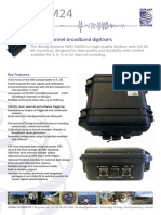 CMG-DM24: 3 To 12 Channel Broadband Digitisers