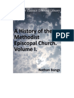 A History of The Methodist Episcopal Church Volume I (Nathan D.D.bangs)