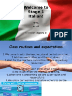1 Intro To Italian Class