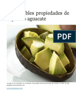 12 Increíbles Propiedades de La Palta o Aguacate