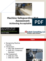 Machine Guarding Risk Assessment 