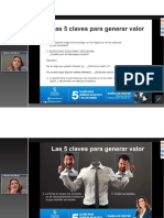 Cinco Claves para Generar Valor