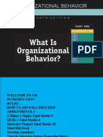 Organizational Behavior CH-1