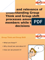 GroupThink GroupShift