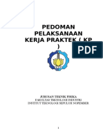 Pedoman KP Teknik Fisika ITS