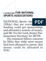 MCYS says preparations for YOG are on track