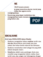 Filsafat - 3 Idealisme-Realisme PDF