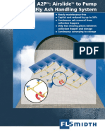 Nearly maintenance-free fly ash handling with Airslide to pump system