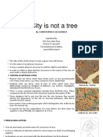 A City is not a Tree: How Artificial Planning Structures Differ from Natural Urban Growth