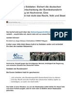 Aufruf An Unsere Soldaten Sichert Die Deutschen GrenzenDie Entscheidung Der Bundeskanzlerin Zur Grenz