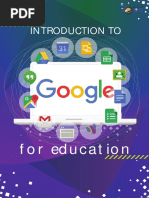 Download Introduction to Google for Education  by Dr Johan  Eddy Luaran SN293779759 doc pdf