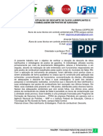 VERIFICAÇÃO DA SITUAÇÃO DE DESCARTE DE ÓLEOS LUBRIFICANTES E SUAS EMBALAGENS EM POSTOS DE GASOLINA