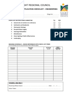 Design Drawings Checklist