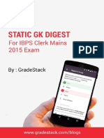 Static GK Digest 20151