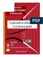 EL Gasto Público en AL PDF