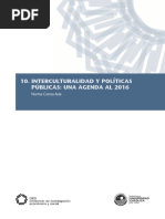 Interculturalidad y Politicas Publicas Una Agenda Al 2016
