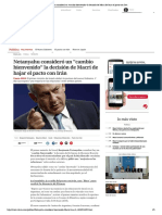 Netanyahu consideró un _cambio bienvenido_ la decisión de Macri de bajar el pacto con Irán.pdf