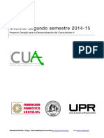 Informe 2do Sem 2014-15 CUA-RUM