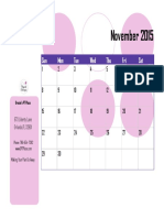Gracies PT Place Calendar