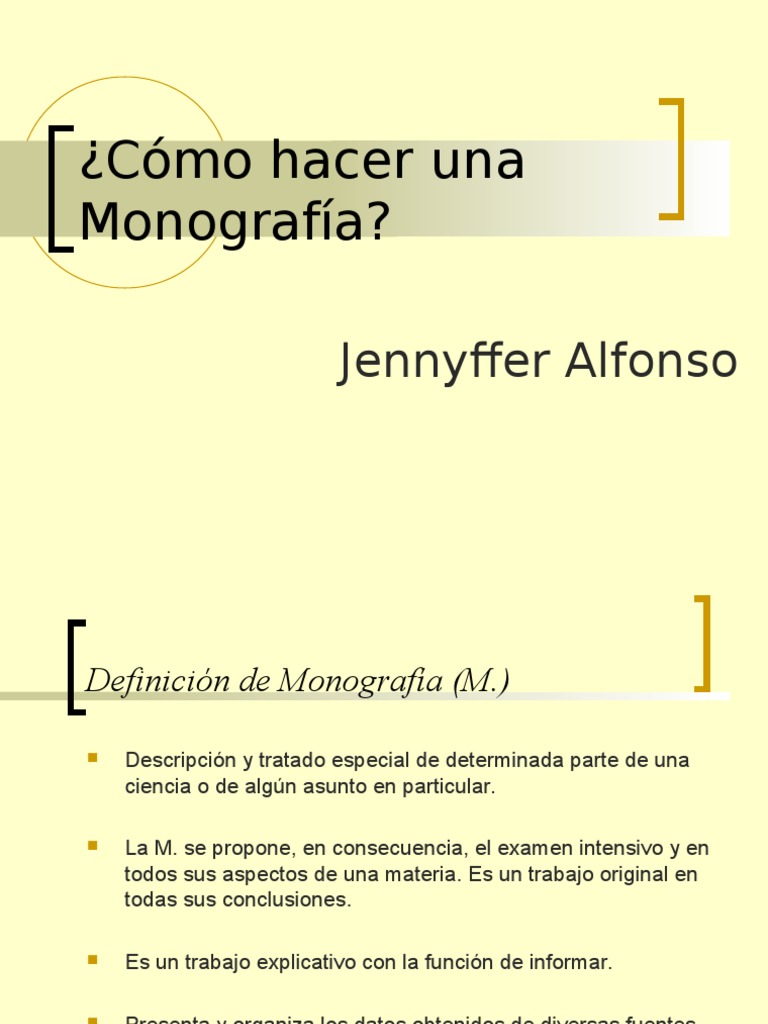 Como Hacer Una Monografia Bibliografía Caso de estudio