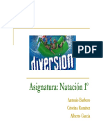 Natacion y Actividades Acuaticas