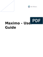 User Guide For Material Managment in MAXIMO