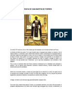 Biografia de San Martin de Porres