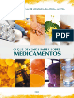 Cartilha o Que Devemos Saber Sobre Medicamentos